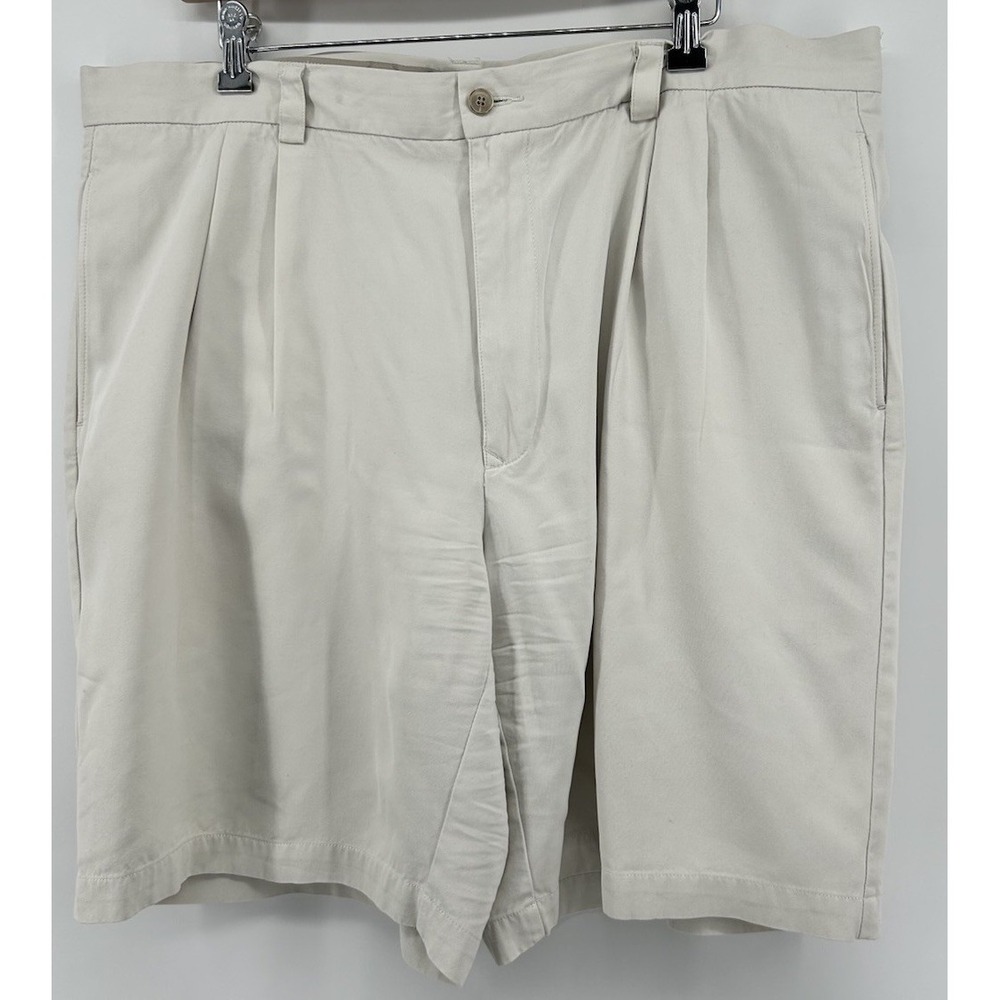 Tommy Bahama Relax 100% Silk Khaki Shorts Men's Size 38